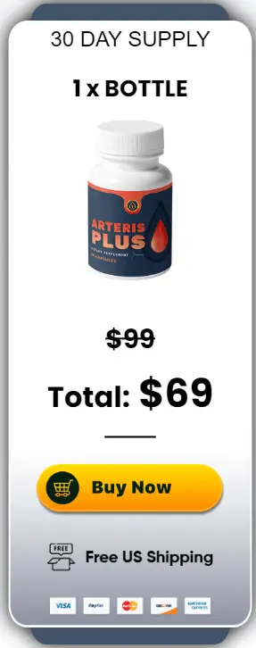 Arteris Plus 1 bottle order page